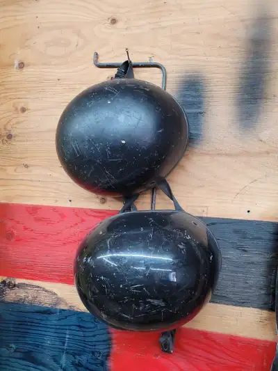 Decently lightly scratched helmets dot approved.