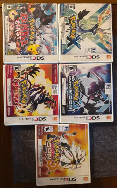 Pokémon Nintendo DS games, View more