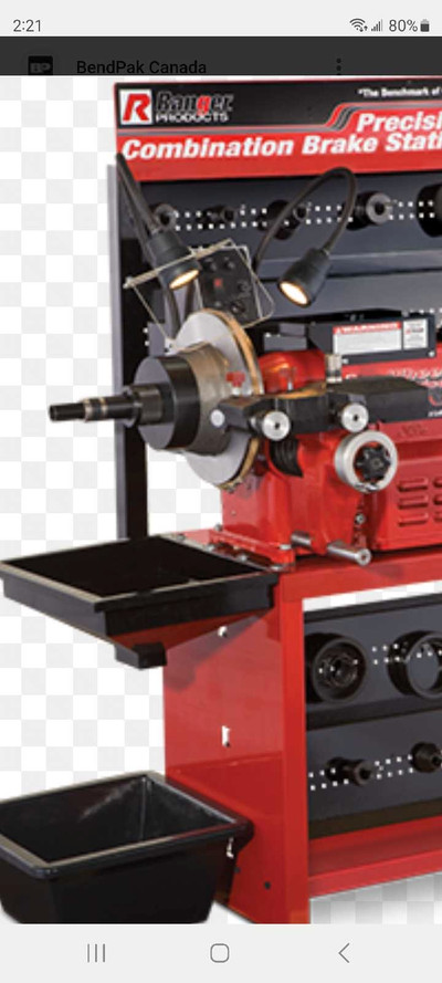 Looking for used brake lathe 