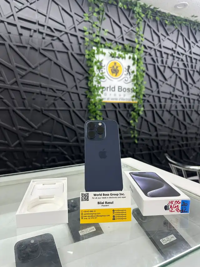 iPhone 15 Pro - 128 GB - Blue Titanium64645240470785120