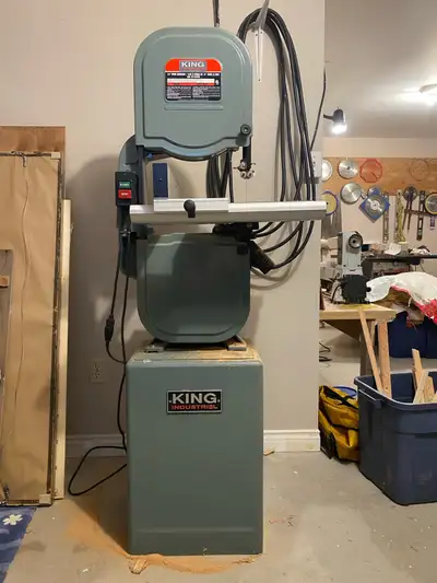 King 14” Bandsaw with Resaw Guide , View more