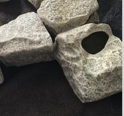 Aquarium Rocks (Acrylic light weight hollow) Ceramic, View more