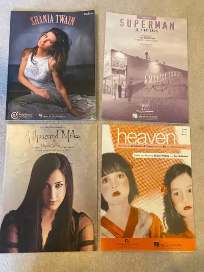 $15 (lot) Pop Culture and Lesson Piano Books, View more