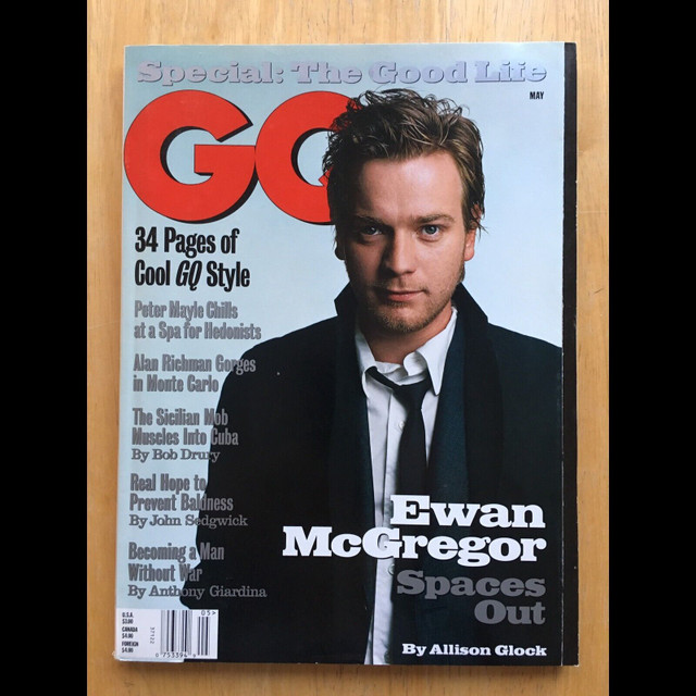 GQ May 1999 Ewan McGregor dans Magazines  à Ville de Montréal