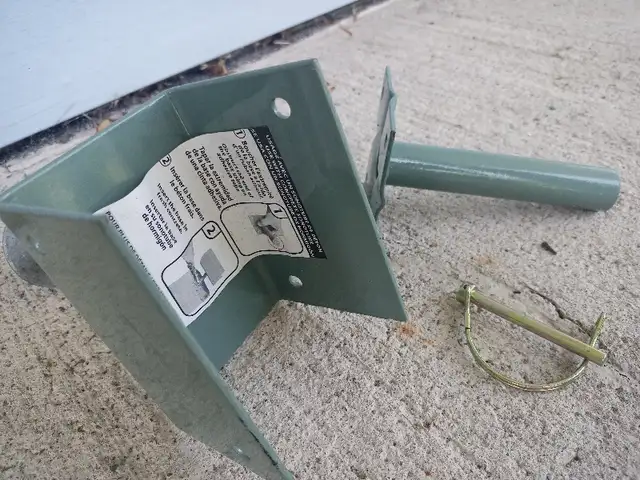 Adjustable deck support in Decks & Fences in Dartmouth - Image 3