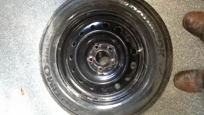 4 ALL SEASON HANKOOK 215-60-R16 TIRES (OPTIMO) ON RIMS IN EXCELLENT CONDITION $250 + 4 FIRESTONE ALL...