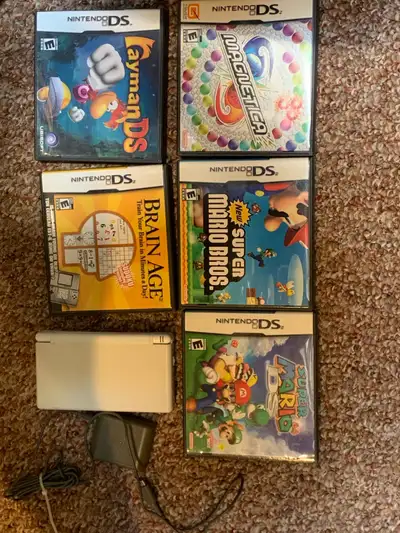 Nintendo DS with Mario Games, View more