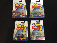 Hotwheels Toy Story3 Woody/Rex/Little Green/Buz