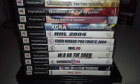 Playstation 2 bundle with 11 games