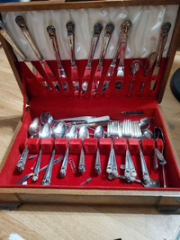 Silverware and chest