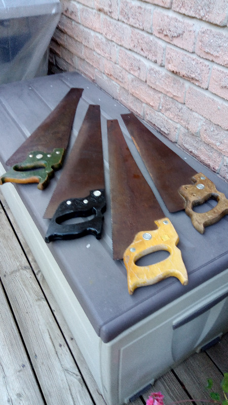 vintage hand saw, used for sale  