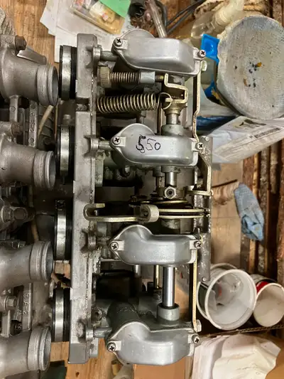 Rebuilt motor. Comes with carbs. $350.00