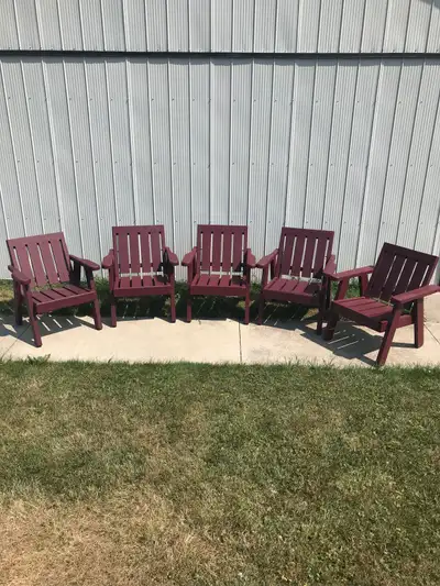 Cedar patio chairs, View more