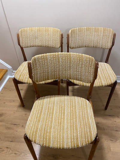 Midcentury Danish dining chairs, View more
