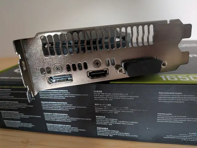 ASUS GTX 1650 Phoenix OC 4GB - like new63815757518337123