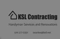 KSL Contracting: Handyman Services and Renovations