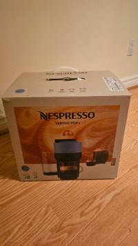 Brand New Nespresso Vertuo Pop Plus Pacific Blue
