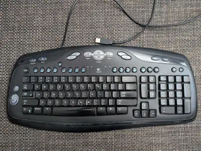Logitech keyboard, View more