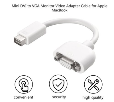 Genuine Brand New Apple Mini-DVI to VGA Adapter, View more