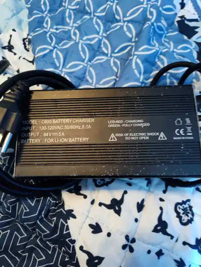 Spare e bike charger for tao Leo, emmo zone, evoque lithium ion, View more