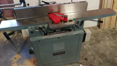 6 inch KING INDUSTRIAL Jointer planer. , View more
