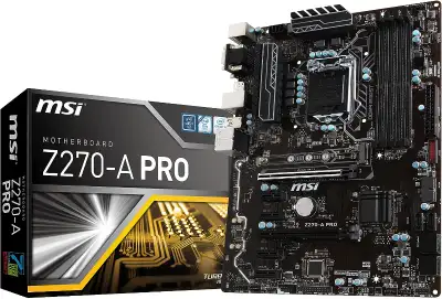 MSI Z270-A PRO SDRAM Motherboards, View more