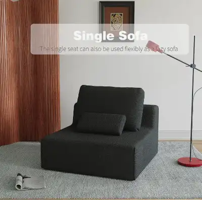 Grand Divan Sectionnel Modulaire | Oversized Modular Sectional S, View more