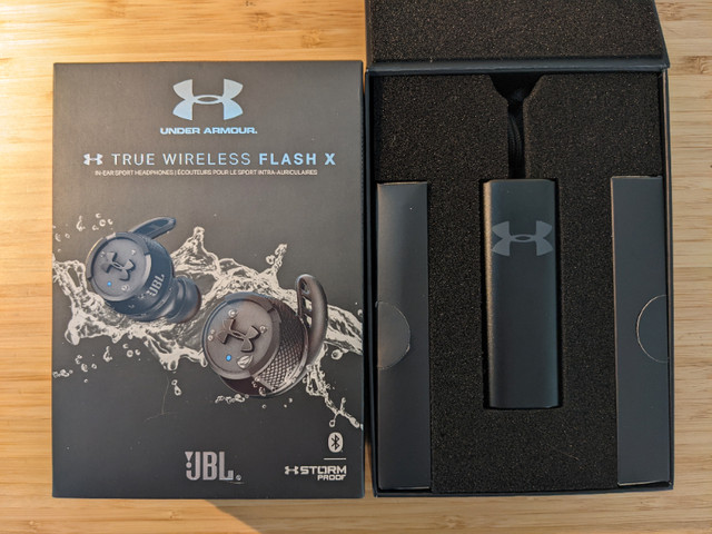 JBL UA Flash X In-Ear Sound Isolating Truly Wireless Headphones in General Electronics in London - Image 2