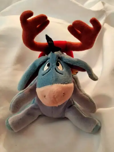 Vintage Reindeer Eeyore Plush, View more