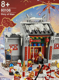Lego 80106 BNIB Story of Nian Chinese New Year Ox 2021