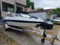 2002 Glastron SX175 Speed Boat Inboard Outboard with Trailer