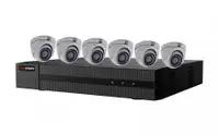 kit de 6 cameras Hikvision   1080P