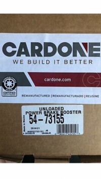 Cardone brake booster