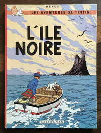 TINTIN L'ILE NOIRE 1966 COMME NEUF TAXE INCLUSE