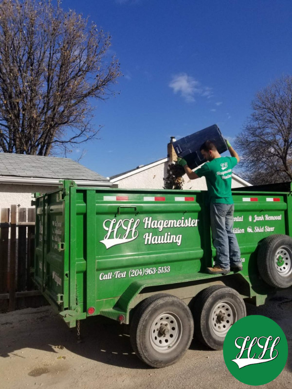 Fast Friendly Junk Removal - Hagemeister Hauling - 204-963-5133 in Cleaners & Cleaning in Winnipeg - Image 4
