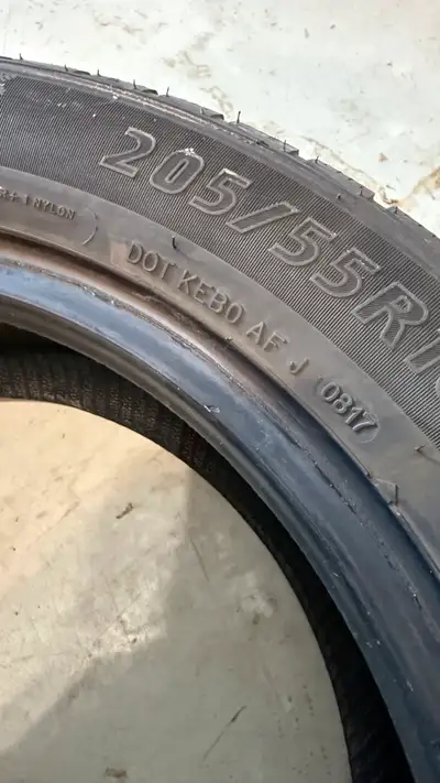 4 sets of winter tires good condition 205/55 R 16