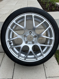 Tires and wheels for BMW 335i / E90 - Pneus et roues