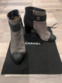 Chanel boots shoes