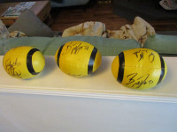 Ballon  des alouettes avec autographes de 3 joueurs