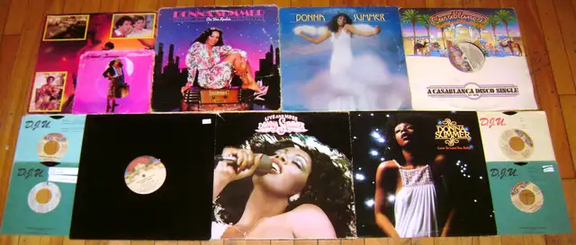 DONNA SUMMERS Vinyl Record Collection (12 Records)
