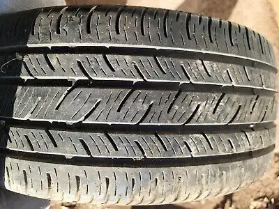 2 x 255/40/19 CONTINENTAL contiprocontact all season tires %85 tread left Dot#2021 good condition fo...