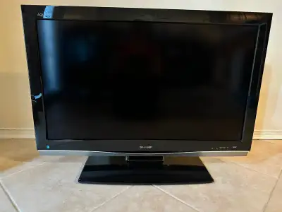 37" Sharp Aquos TV, View more