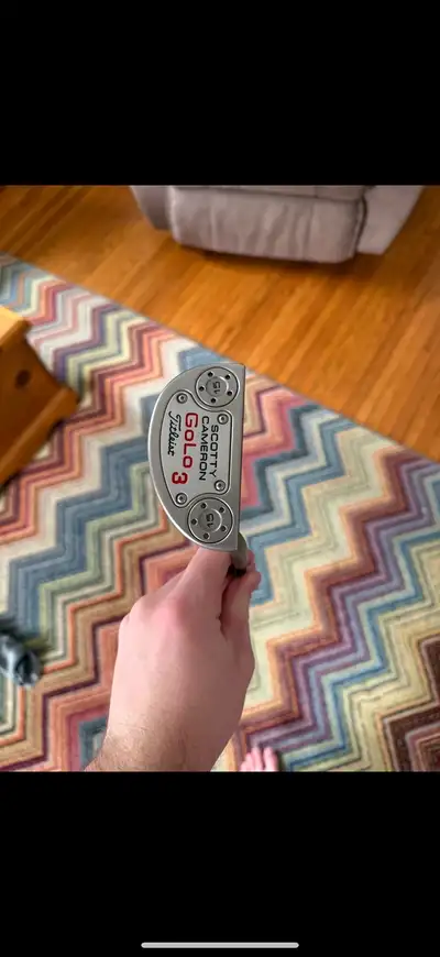 Scotty Cameron Golo 3 putter , upgraded shaft, View more