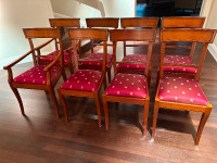 8 Dining Room Chairs from Grange (France)