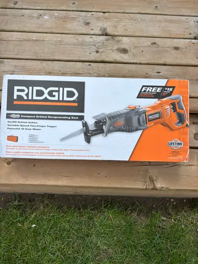 RIDGID RECIPROCATING SAW!!!, View more