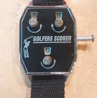 Golfers Scorer click braceletMint$5