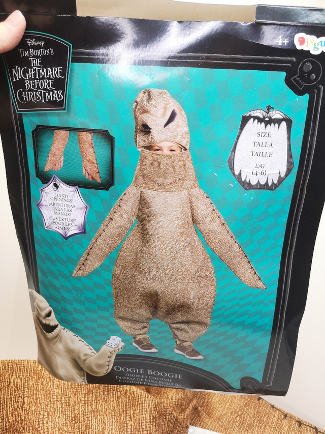 Nightmare Before Christmas kids Classic Oogie Boogie Costume in Costumes in Moncton