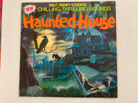 Disney Chilling Thrilling Sounds Of The Haunted House LP 1979