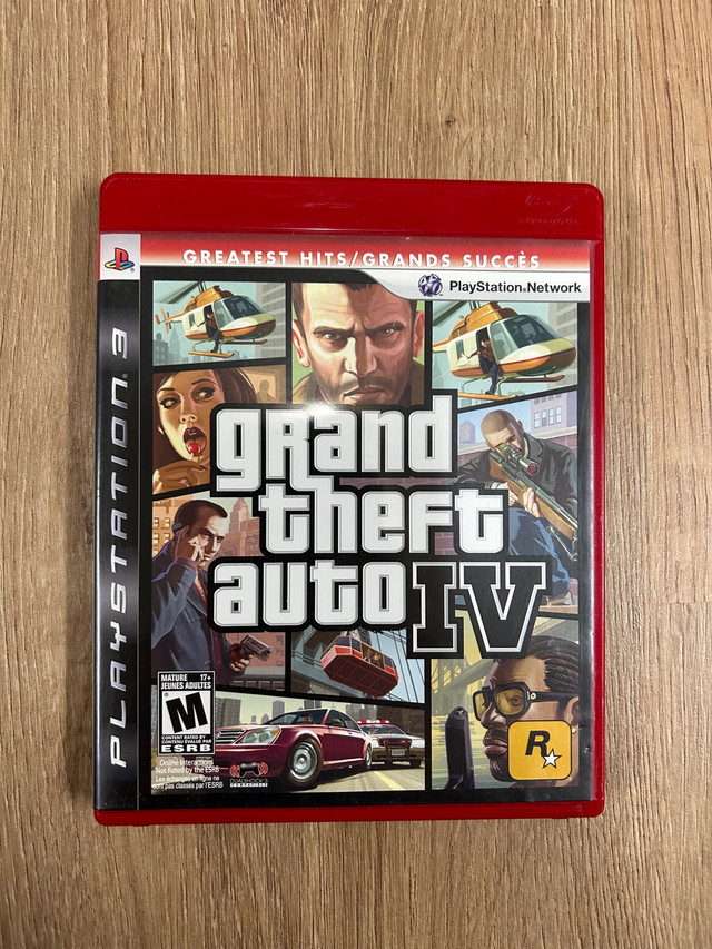 Grand Theft Auto IV greatest hits edition in Sony Playstation 3 in St. Catharines