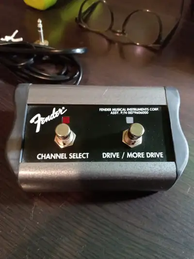 Fender Hot Rod Deluxe 2 Button Footswitch, View more